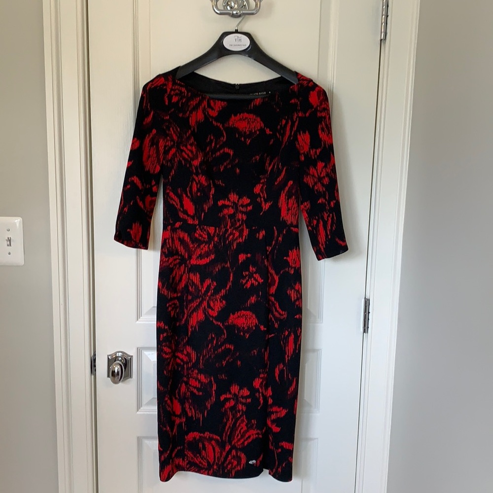 Black Halo sheath dress